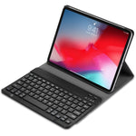 เคสแท็บเล็ตหนังพร้อมคีย์บอร์ดบลูทูธ ABS บางพิเศษ A11 พร้อมที่ยึดสำหรับ iPad Pro 11 2022 / 2021 / Air 5 / Air 4, สำหรับ iPad Pro 11 2022 / 2021 / Air 5 / Air 4