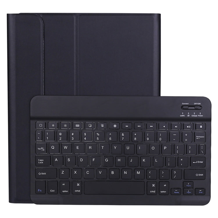 A11B คีย์บอร์ด Bluetooth 3.0 ABS ถอดแยกได้บางพิเศษ เคสแท็บเล็ตหนังพร้อมที่ยึดและช่องใส่ปากกาสำหรับ iPad Pro 11 2022 / 2021 / Air 5 / Air 4, สำหรับ iPad Pro 11 2022 / 2021 / Air 5 / Air 4