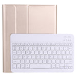 A11B คีย์บอร์ด Bluetooth 3.0 ABS ถอดแยกได้บางพิเศษ เคสแท็บเล็ตหนังพร้อมที่ยึดและช่องใส่ปากกาสำหรับ iPad Pro 11 2022 / 2021 / Air 5 / Air 4, สำหรับ iPad Pro 11 2022 / 2021 / Air 5 / Air 4