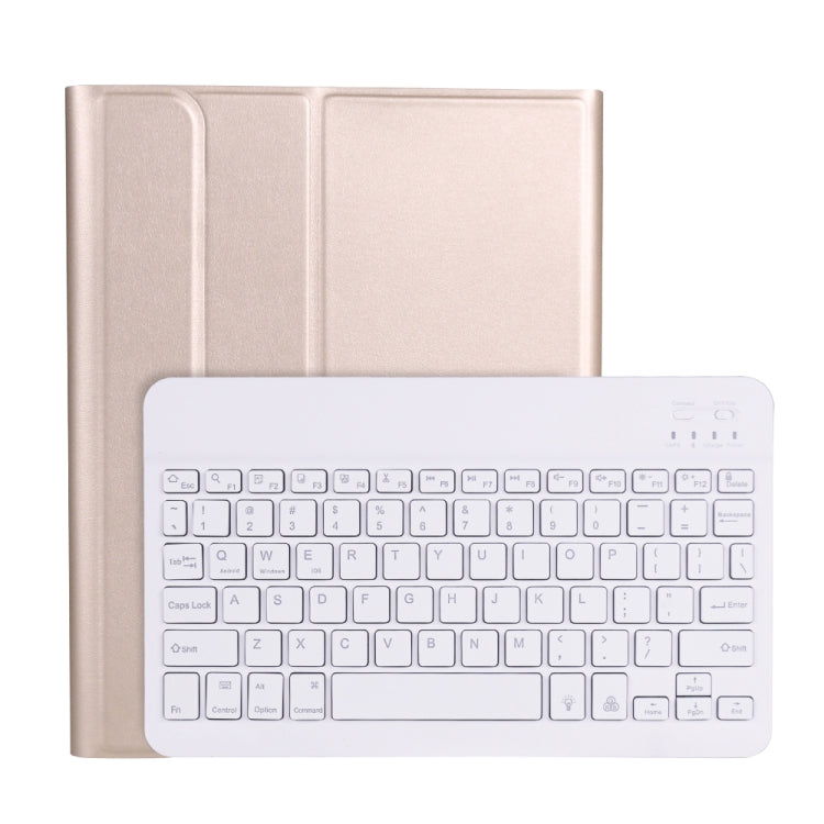 เคสแท็บเล็ตคีย์บอร์ดบลูทูธถอดได้ ABS บางพิเศษ A11BS พร้อมไฟแบ็คไลท์ ช่องใส่ปากกา และที่จับ สำหรับ iPad Pro 11 2022 / 2021 / Air 5 / Air 4