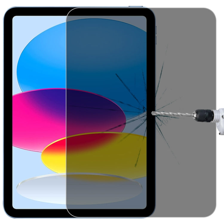 ฟิล์มกระจกนิรภัยกันระเบิด 0.33 มม. 9H 2.5D ปกป้องความเป็นส่วนตัว สำหรับ iPad รุ่นที่ 10 ขนาด 10.9 ปี 2022