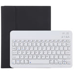 TG11B คีย์บอร์ดบลูทูธถอดได้สีขาว พร้อมเคสแท็บเล็ตหนังไมโครไฟเบอร์ สำหรับ iPad Pro 11 นิ้ว (2020) พร้อมช่องใส่ปากกาและที่จับ คีย์บอร์ดสีขาว