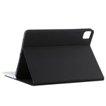 เคสแท็บเล็ตหนังไมโครไฟเบอร์พร้อมคีย์บอร์ดบลูทูธถอดได้สีขาว TG11BCS สำหรับ iPad Pro 11 นิ้ว (2020) พร้อมไฟแบ็คไลท์ ทัชแพด ช่องใส่ปากกา และที่ยึด คีย์บอร์ดสีขาว
