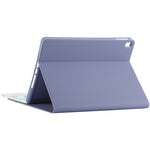 TG-102BC คีย์บอร์ดบลูทูธถอดได้สีเขียว + เคสแท็บเล็ตหนังไมโครไฟเบอร์สำหรับ iPad 10.2 นิ้ว / iPad Air (2019) พร้อมทัชแพด ช่องใส่ปากกาและที่จับ คีย์บอร์ดสีเขียว