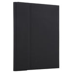 TG109BC คีย์บอร์ด Bluetooth สีดำถอดแยกได้ + เคสแท็บเล็ตหนังไมโครไฟเบอร์สำหรับ iPad Air 2020 พร้อมทัชแพด ช่องใส่ปากกา และที่ยึด, TG109BC