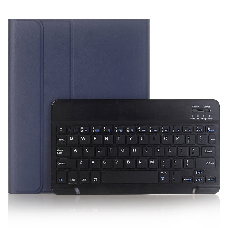 A102B สำหรับ iPad 10.2 นิ้ว 2019 คีย์บอร์ด Bluetooth ถอดแยกได้บางพิเศษ เคสแท็บเล็ตหนังพร้อมขาตั้งและช่องใส่ปากกา, A102B สีดำ, A102B สีทอง, A102B สีน้ำเงิน, A102B สีโรสโกลด์
