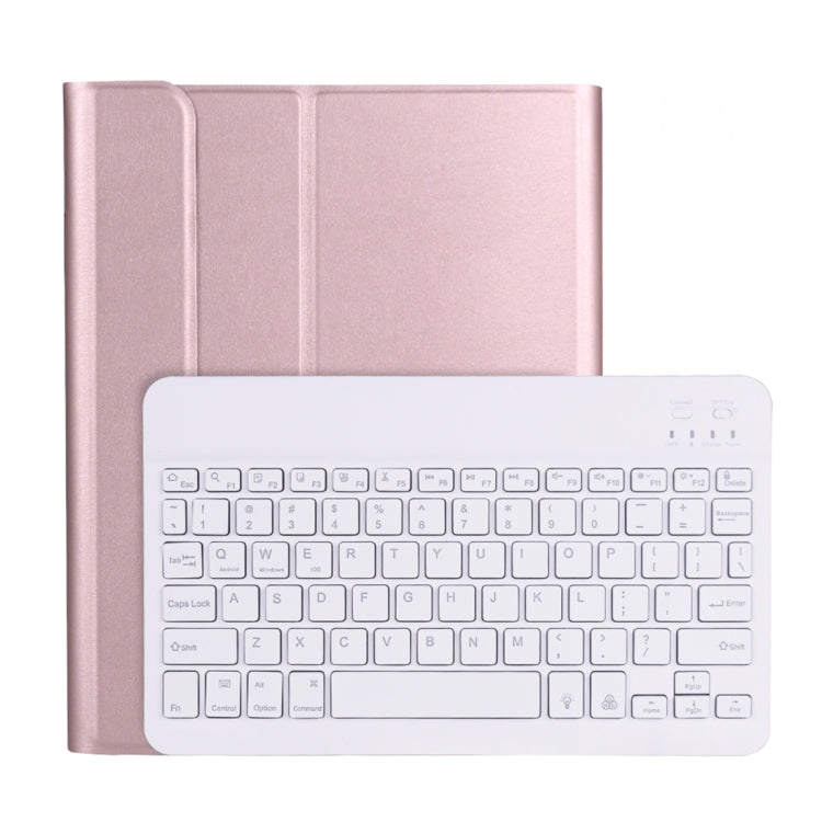 เคสแท็บเล็ตคีย์บอร์ดบลูทูธถอดได้ ABS บางพิเศษ A11BS 2020 สำหรับ iPad Pro 11 2022 / 2021 / Air4 / Air5 พร้อมไฟแบ็คไลท์ ช่องใส่ปากกา และที่จับ สำหรับ iPad Pro 11 นิ้ว (2020)