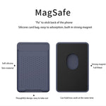 ซองกระเป๋าสตางค์ซิลิโคนสำหรับ iPhone 13 Series / iPhone 12 Series พร้อมที่ใส่บัตรกันแม่เหล็ก Magsafing สติกเกอร์แม่เหล็ก
