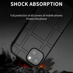For iPhone 13 mini Rugged Shield Full Coverage Shockproof TPU Case, For iPhone 13 mini