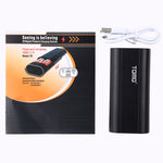 เครื่องชาร์จแบตเตอรี่สมาร์ท TOMO P2 USB 2 ก้อน พร้อมไฟแสดงสถานะ สำหรับแบตเตอรี่ Li-ion 18650, TOMO P2