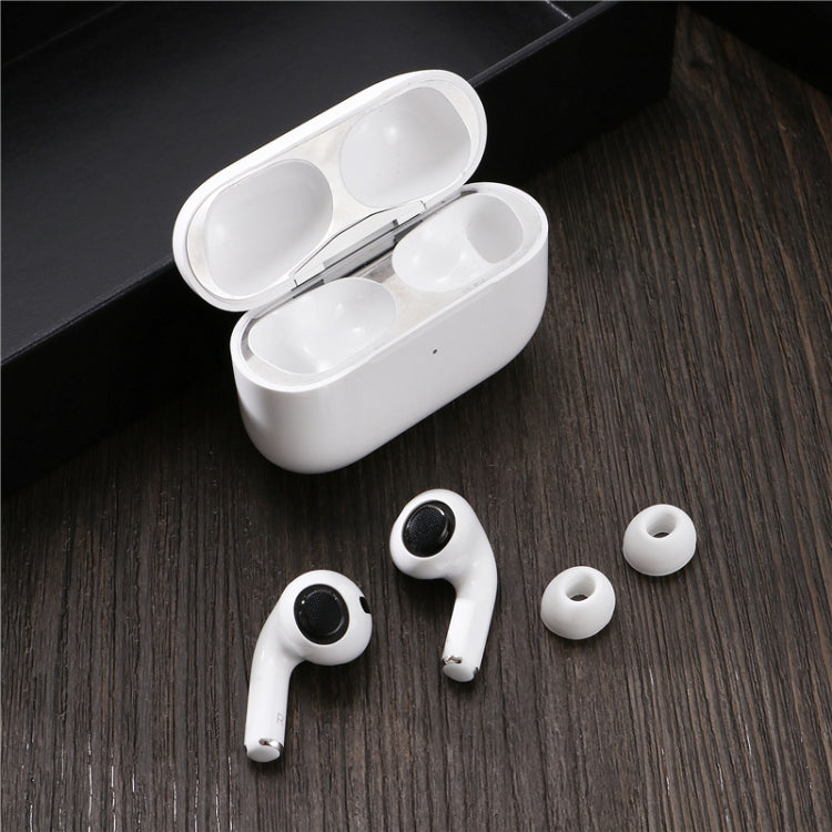 หูฟังไร้สาย 1 คู่ พร้อมจุกซิลิโคนเปลี่ยนได้สำหรับ AirPods Pro