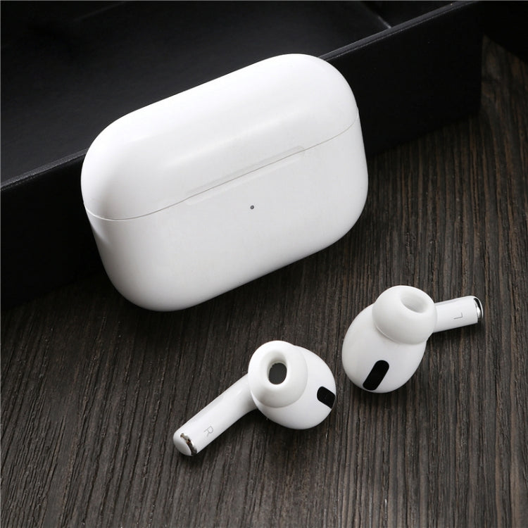 หูฟังไร้สาย 1 คู่ พร้อมจุกซิลิโคนเปลี่ยนได้สำหรับ AirPods Pro