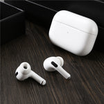 หูฟังไร้สาย 1 คู่ พร้อมจุกซิลิโคนเปลี่ยนได้สำหรับ AirPods Pro