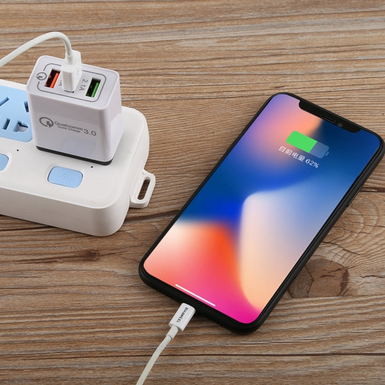ที่ชาร์จเดินทาง AR-QC-03 ชาร์จเร็ว 2.1A 3 ช่อง USB, ปลั๊กสหรัฐอเมริกา, AR-QC-03 US, ปลั๊ก AR-QC-03 US สีน้ำเงิน
