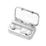278 TWS External Noise Cancelling Touch Bluetooth Earphone with Charging Box, Support LED Power Digital Display & Breathing Lights & Call & Voice Assistant, 278 Black, 278 White