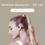หูฟังบลูทูธ G100 5.0 แบบสวมหูสำหรับกีฬา กันน้ำ ระบบนำเสียงผ่านกระดูก, G100