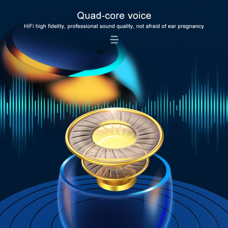 หูฟังบลูทูธ F9-5C ระบบลดเสียงรบกวนพร้อมไฟหายใจสี่เส้นและจอแสดงผลดิจิทัล พร้อมสายคล้องมือ, F9-5C สีดำพร้อมสายคล้องมือ, F9-5C สีขาวพร้อมสายคล้องมือ