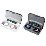 F9-5C หูฟังบลูทูธลดเสียงรบกวนพร้อมหน้าจอดิจิทัลสามจอ, F9-5C ไม่มีสายคล้อง สีดำ
