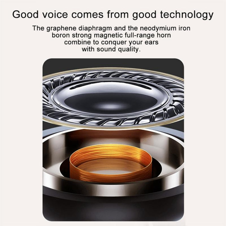 หูฟังสเตอริโอบลูทูธ T-88 TWS V5.0 พร้อมกล่องชาร์จแม่เหล็ก