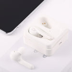 หูฟังสเตอริโอบลูทูธ T-88 TWS V5.0 พร้อมกล่องชาร์จแม่เหล็ก