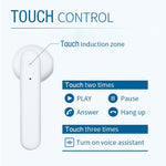 หูฟังไร้สาย X26 TWS Bluetooth 5.0 แบบสัมผัส พร้อมกล่องชาร์จแม่เหล็ก, รองรับผู้ช่วยเสียงและการโทร, สีชมพู, น้ำเงิน, ขาว