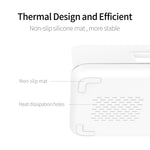 Z5 ชาร์จไร้สายแม่เหล็กตั้งตรง Qi สำหรับโทรศัพท์มือถือ, Apple Watch และ AirPods / Xiaomi Redmi AirDots พร้อมไฟวงแหวนสัมผัส, Z5