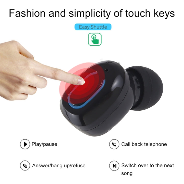 TI8S TWS หูฟังสเตอริโอไร้สาย Bluetooth 5.0 สวยงาม พร้อมกล่องชาร์จ