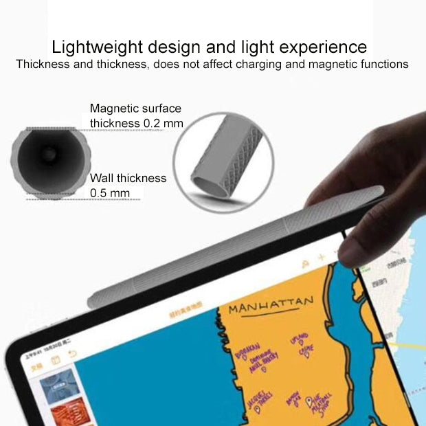 เคสซิลิโคนกันกระแทกสำหรับปากกา Apple Pencil 2