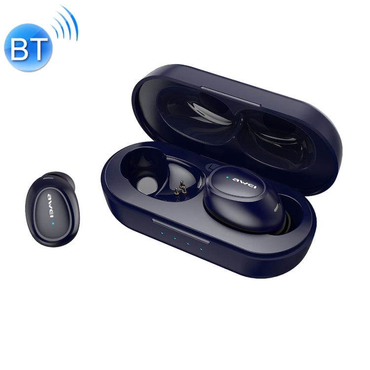 awei T6 TWS หูฟังสปอร์ตไร้สาย Bluetooth V5.0 พร้อมกล่องชาร์จ