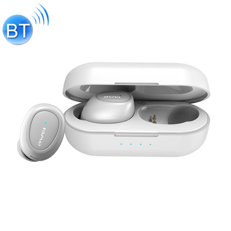 awei T6 TWS หูฟังสปอร์ตไร้สาย Bluetooth V5.0 พร้อมกล่องชาร์จ