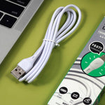 สายชาร์จและซิงค์ข้อมูล WK WDC-072 USB เป็น 8 Pin ความยาว 1 เมตร 2.1A
