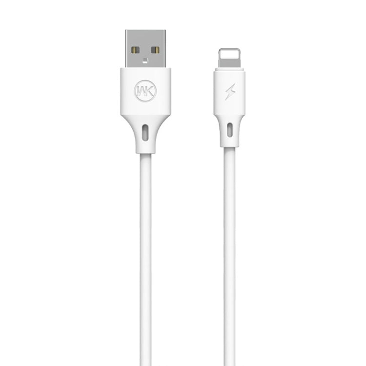 WK WDC-092 สายชาร์จซิงค์ข้อมูล USB เป็น 8 Pin ความยาว 3m 2.4A Max Output Full Speed Pro Series, 3m 8 Pin