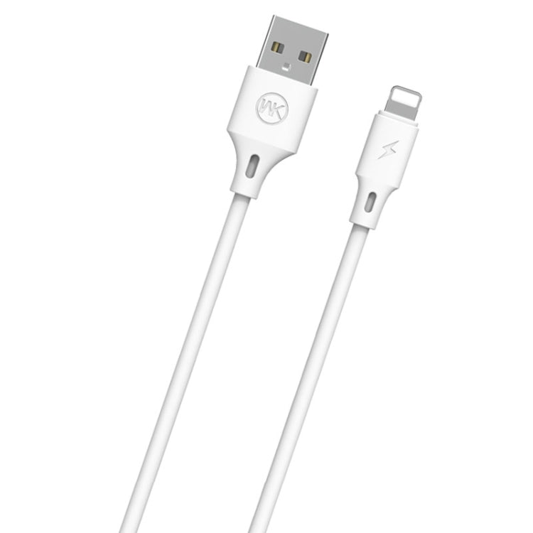 WK WDC-092 สายชาร์จซิงค์ข้อมูล USB เป็น 8 Pin ความยาว 3m 2.4A Max Output Full Speed Pro Series, 3m 8 Pin