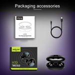 ZEALOT H19 TWS หูฟังบลูทูธ 5.0 แบบสัมผัส พร้อมกล่องชาร์จแม่เหล็ก, รองรับการโทร HD และเชื่อมต่อบลูทูธอัตโนมัติ, H19