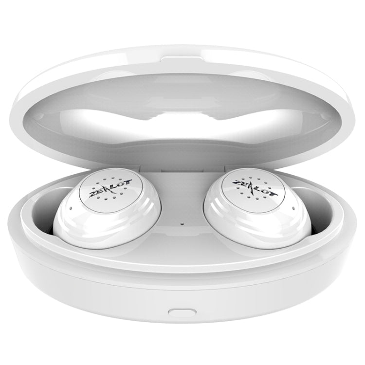 ZEALOT H19 TWS หูฟังบลูทูธ 5.0 แบบสัมผัส พร้อมกล่องชาร์จแม่เหล็ก, รองรับการโทร HD และเชื่อมต่อบลูทูธอัตโนมัติ, H19