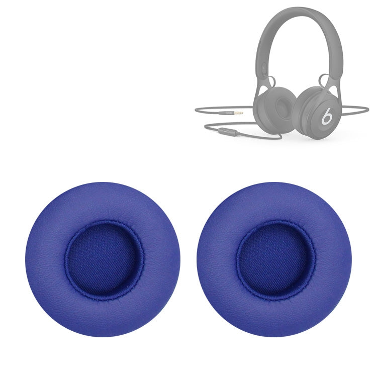2 ชิ้น สำหรับ Beats EP หูฟังมีสาย ใส่ฟองน้ำครอบหู สีฟ้า แดง ขาว