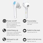 G9 หูฟังไร้สาย Bluetooth 5.0 HIFI 3D สเตอริโอ