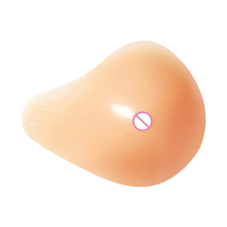 แผ่นซิลิโคนรูปเกลียวสำหรับฟื้นฟูหลังผ่าตัดเต้านมเทียม ปกปิดหัวนม ขนาด 260 กรัม/ขวา
