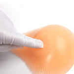 AS4 Spiral Shape Postoperative Rehabilitation Fake Breasts Silicone Breast Pad Nipple Cover 300g/Right, 300g/Right