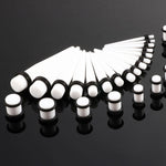 36PCS Unisex Acrylic Ear Expansion Ear Extender 14G-00G Accessories Set