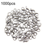 อุปกรณ์เครื่องประดับ DIY ก้ามปูโลหะผสมคุณภาพสูง 12 มม. 1000 ชิ้น