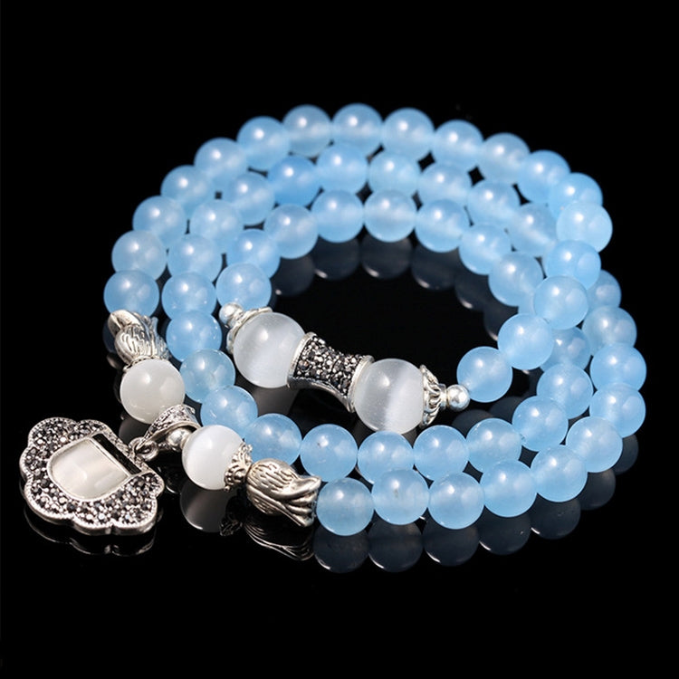 Fashion Jewelry Accessory Garnet Beads Bracelet, Red Agate & Elephant, Red Agate & Pi Xiu, Violitde, Garnet, Blue Sandstone & Calabash, Red Agate & Buddha Head, Aquamarine & Longevity Lock, White Jade, Pink Crystal & Cat, Pink Crystal & Elephant & Fish