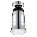 ไฟก๊อกน้ำ LED RGB พร้อมเซ็นเซอร์วัดอุณหภูมิ รุ่น SDF2-B5 ขนาด 78 x 30 มม. ขั้วต่อ 22 มม. สีเงิน
