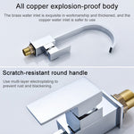 Rotatable Faucet Sinks Cold And Hot Water Tap, CN Plug, Rotatable Faucet