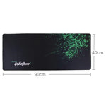 แผ่นรองคีย์บอร์ดเมาส์เกมมิ่งและสำนักงานขนาดใหญ่แบบยาว ขนาด: 90cm x 40cm