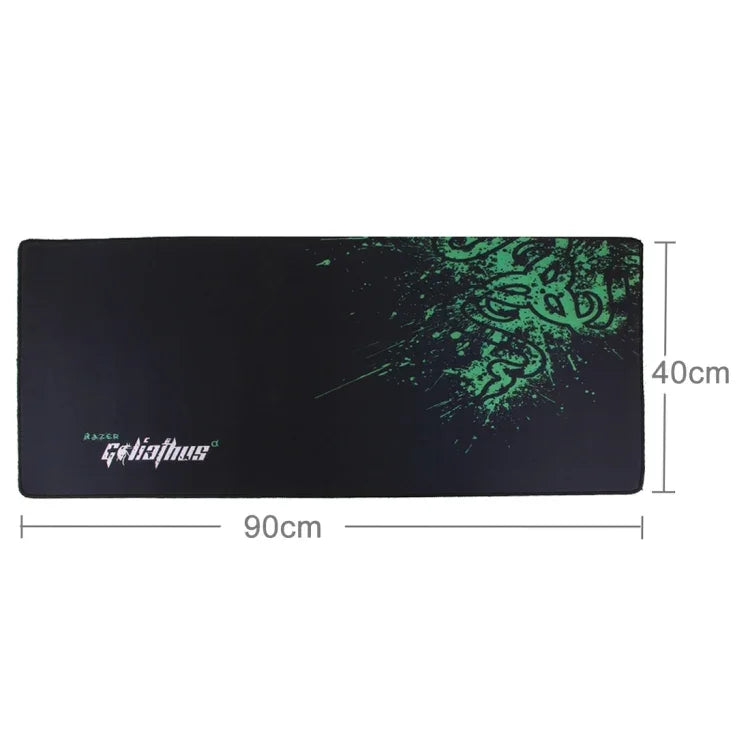 แผ่นรองคีย์บอร์ดเมาส์เกมมิ่งและสำนักงานขนาดใหญ่แบบยาว ขนาด: 90cm x 40cm