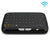 คีย์บอร์ดไร้สาย H18 2.4GHz Mini Air Mouse QWERTY พร้อมทัชแพดและระบบสั่น สำหรับ PC, TV, คีย์บอร์ดไร้สาย H18