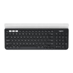 Logitech K780 คีย์บอร์ดไร้สาย Bluetooth + Unifying โหมดคู่ พร้อมขาตั้ง รองรับหลายอุปกรณ์