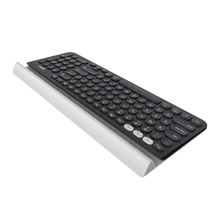 Logitech K780 คีย์บอร์ดไร้สาย Bluetooth + Unifying โหมดคู่ พร้อมขาตั้ง รองรับหลายอุปกรณ์