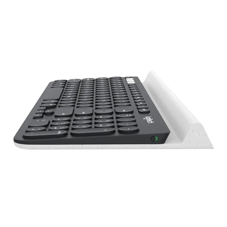 Logitech K780 คีย์บอร์ดไร้สาย Bluetooth + Unifying โหมดคู่ พร้อมขาตั้ง รองรับหลายอุปกรณ์